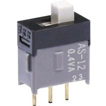 Nkk Switches - AS13AH AS13AH Interrupteur à glissière 28 v dc/ac 0.1 a 1 x On/Off/On 1 pc(s)