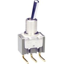 Interrupteur à levier 1 x On/Off/On Nkk Switches M2013SS2G30 28 v dc/ac 0.1 a permanent/0/permanent 1 pc(s)