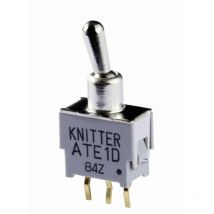 Knitter-switch - Interrupteur à levier 1 x On/On ate 1D 48 v dc/ac 0.05 a à accrochage 1 pc(s)