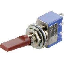 Miyama - Interrupteur à levier 2 x On/On 700975 250 v/ac 3 a à accrochage 1 pc(s)