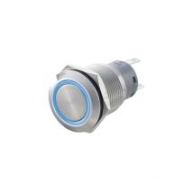 Tru Components - interrupteur antivandalisme LAS1-AGQ-11ZE, bl 701319 250 v/ac 5 a 1 x on/on IP67 à accrochage 1 pc(s)