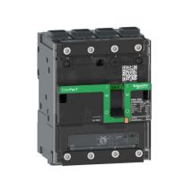 Schneider Electric - Interrupteur avec TM100A 4 pôles 100A 16kA 415Vac ComPacT schneider C11E6TM100L