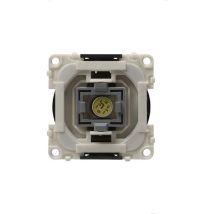 Inprojal Elektrosysteme - Interrupteur Avec Voyant De Contrôle Led Jaune 12v Sur Panneau Blanc
