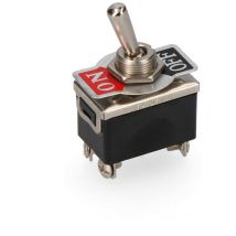 Interrupteur bipolaire à tige métalllique 10a 250v sous emballage