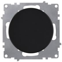 Onekeyelectro - Interrupteur commutateur / schéma 6, bornes sans vis, encastré, sans plaque de finition - noir