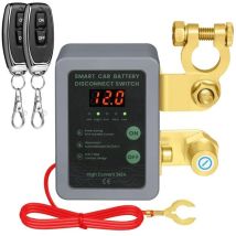 Interrupteur Coupe-batterie 12 V, Disjoncteur, Interrupteur De Déconnexion De Batterie Télécommandé Sans Fil, Pour Voiture, Camping-car, Quad, Bateau 