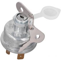 Jeffergarden Interrupteur d'allumage 1874120T94, clé de démarrage de remplacement pour tracteur Massey Ferguson