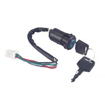 Interrupteur D'allumage, Clé de Verrouillage de L'interrupteur D'allumage à 4 Fils pour Quad atv Go Kart Pit Dirt Bike Cyclomoteur Scooter Autres
