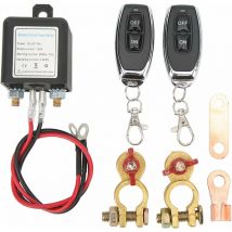 Interrupteur de batterie à distance, DC12V 120A/200A, Interrupteur de batterie pour voiture avec double télécommande, Interrupteur de batterie pour