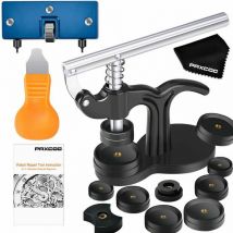 Presse de Boîtier Montre,Outil Montre Pour Fermeture La Table Arrière De Montre 17 Tailles de Moules - XVX