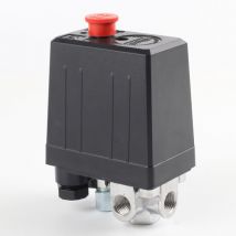 Interrupteur de compresseur d'air interrupteur automatique de pression d'air interrupteur de pression accessoires de pompe vente en gros quatre trous