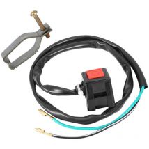 Jeffergarden - Interrupteur De Début De Moto, Bouton D'arrêt De Moteur Kill Switch Guidon Bouton Accessoires TTR125