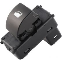 Interrupteur de fenêtre électrique, bouton de soulève avant gauche droit noir 6554.ql ABS pour le remplacement automatique Citroen C4