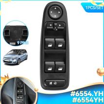 Interrupteur de lève-vitre électrique 6554.YH Remplacement de l'interrupteur de lève-vitre électrique pour citroen C4 grand picasso