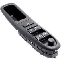 Interrupteur de lève-vitre électrique avant gauche, commutateur de contrôleur de lève-vitre 6554CF de remplacement pour Peugeot 406 8b 1995-2004,de