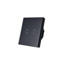 Interrupteur De Lumière Tactile Led Double Verre 2k