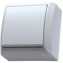 Interrupteur unipolaire blanc – 5907577425623 – Poussoir et va et vient complet – Electricité et domotique