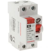 Interrupteur différentiel à vis - 63A type a nf Thomson