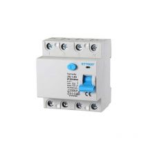 Ettroit - Disjoncteur à courant résiduel pur 4P 25A 6kA 30mA 380V Lifesaver 4 modules din JX342561