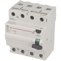 General Electric - Interrupteur différentiel 4P - Type ac 40A 30MA