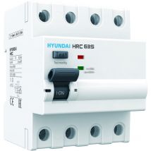 Interrupteur différentiel 4P, 25A, 30mA, Type ac