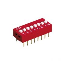 Interrupteur dip Diptronics DS-10-V Nombre de pôles 10 standard 1 pc(s) D71691