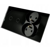 Interrupteur Double Tactile 2k Double Prise