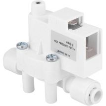 Interrupteur Haute Pression, Interrupteur Haute Pression pour Pompe 1/4' DC 24V Interrupteur Haute Pression pour Pompe RO Water Fitlers Réservoir à