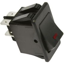Interrupteur Led Rouge 12V 35A