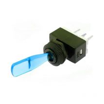 Interrupteur à levier d'éclairage 12v Bleu 6a/12vdc On-off Ts-20/bl