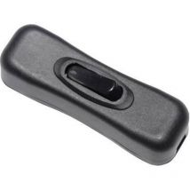 Tru Components - Interrupteur pour câble souple 1371835 noir 1 x Off/On 2 a 1 pc(s) S478541