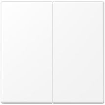 Jung – LS995WWM – Double touche blanc mat – Poussoir composable – Mode de pose électricité