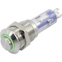 Tru Components - Interrupteur à pression LAS4GQH-11ZE/G/24V/S TC-6647560 48 v 2 a 1 x On/Off à accrochage 1 pc(s)