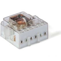 Tecno switch mécanique relais à impulsions 10a 24vac 4 boutons - re024in