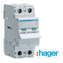 Interrupteur de coupure - 2 pôles - 63A Hager SBN263