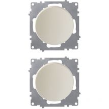 Interrupteur simple allumage (lot de 2) - beige
