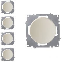 Interrupteur simple allumage (lot de 5) - beige