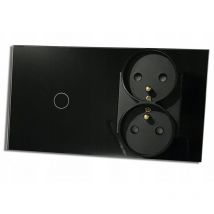 Interrupteur Simple Tactile 1k Double Prise