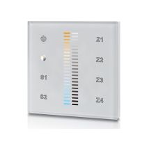 Sunricher - Interrupteur Tactile Cct 12-24v-dc (4 Zones) Dali Dual Touch