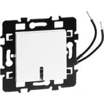 Eur Ohm - 10AX Interruptor de encendido/apagado con luz o indicador - Indicador rojo esprit
