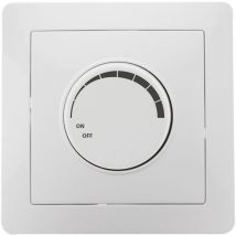 Interrupteur variateur led blanc - Zenitech