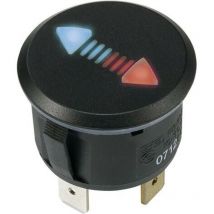 R13-927-01-WWUR-UR Interrupteur variateur pour lautomobile R13-927-01-WWUR-UR 30 v/dc 1 x Off/On à accrochage IP64 - noir - SCI