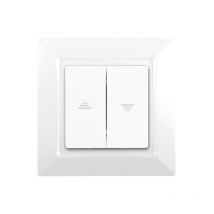 Interrupteur Volet Roulant Blanc Siemens delta one Siemens