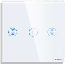 Interrupteur WiFi pour Volets Roulants Tactile Modern Noir
