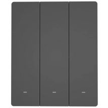 Sonoff - M5-3C-80 Interruptor 3 canales SwitchMan-M5 empotrar para usar en marco con cajetin Universal