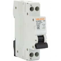 Maxge - Automático estrecho dpn 1P+N 25A-6kA Monofásico 1 Mod.