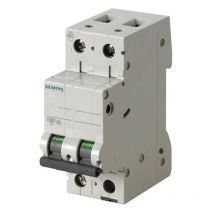 Siemens - Interruptor de circuito de 2P 25A 4.5 kA Tipo C-2 Módulos