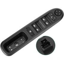 Interruptor de control de ventana del lado izquierdo del conductor, accesorio para coche compatible con Peugeot 407 6D 6C 6E 6554.ER
