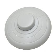 Eurobric - Interruptor de pie blanco