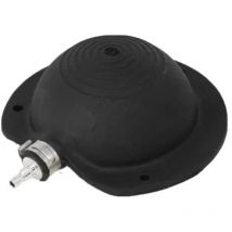 Tecmark - Interruptor de pie de acción alternativa negro